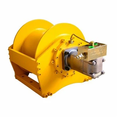 Winch hidrolik untuk steer skid